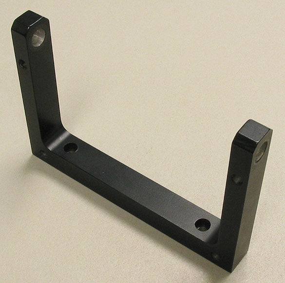 Bracket Aluminum for Mounting M8 Opposing Fiber Optic Beam Sensors