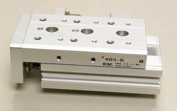 SMC MXS16-50 Linear Slide Table Actuator Air Cylinder