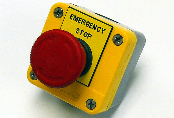 Square D / Telemecanique XAL-B01H7 / XEN-L1121 Emergency Stop Control Station Enclosure with Push Button