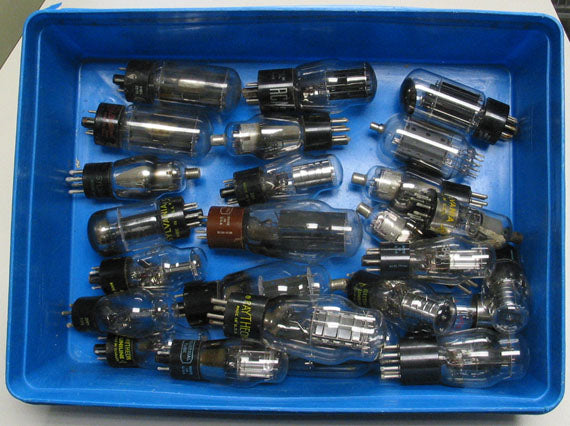Vacuum Tubes Lot #1 Assorted Lot of Vacuum Tubes (over 350 tubes - (call for pricing)