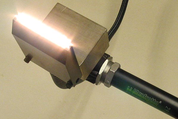 Schott Fostec 160 100 Glass Fiber Optic Lightline Guide with Pro Stand