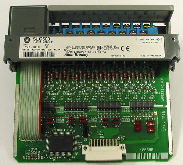 Allen Bradley AB 1746-IB16 Series C Input Module 16 Point DC-Sink