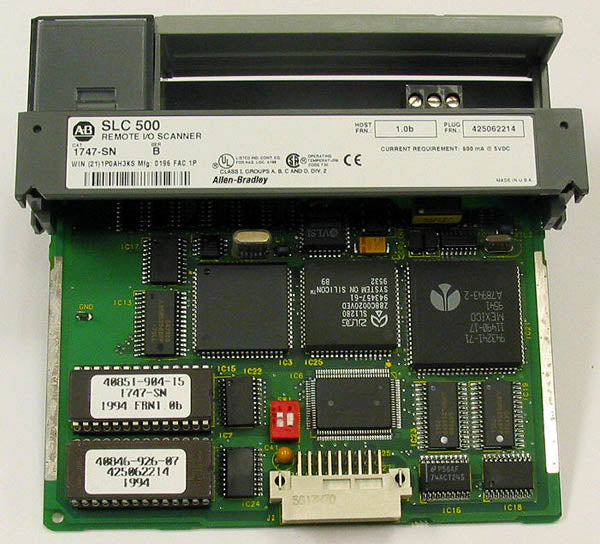 Allen Bradley AB 1746-SN Series B Remote Module I/O Scanner