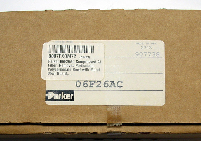 Parker 06F26AC Compressed Air Filter / Particulate
