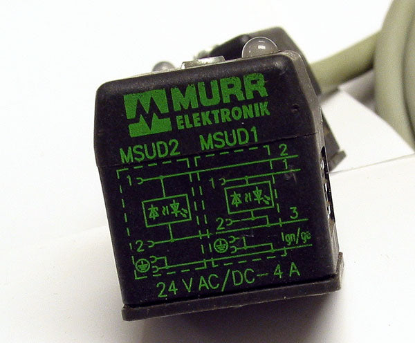 MURR Elektronik 3615132 Form 18mm Dual Connector Cable