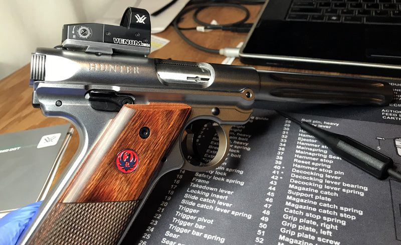 Ruger Mark IV to Vortex Venom / Burris Fastfire 3 / Docter Red Dot Dovetail Adapter Mount