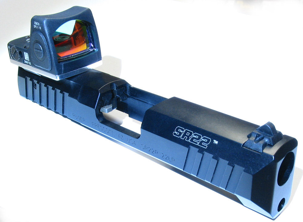 Ruger SR22 to Trijicon RMR / SRO / Holosun HS407C or HS507C Red Dot Dovetail Adapter Mount