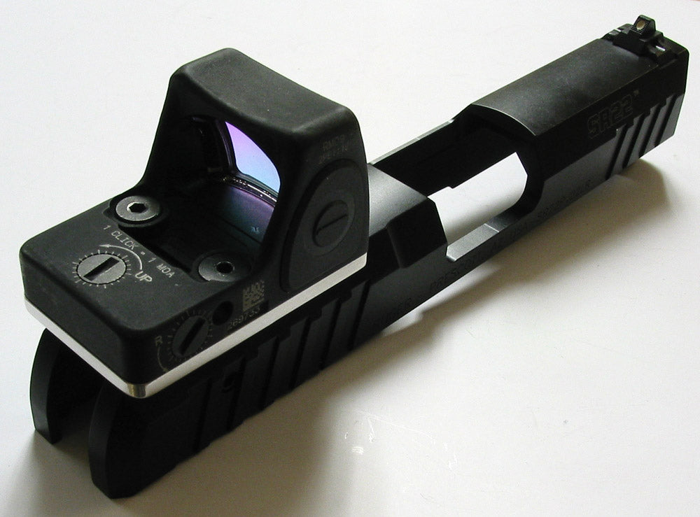 Ruger SR22 to Trijicon RMR / SRO / Holosun HS407C or HS507C Red Dot Dovetail Adapter Mount