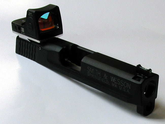 Smith & Wesson S&W M&P 22 Compact to Trijicon RMR / SRO / Holosun HS407C or HS507C Red Dot Dovetail Adapter Mount