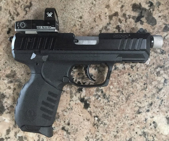 Ruger SR22 Vortex Venom / Burris Fastfire 3 / Docter Red Dot Dovetail Adapter Mount