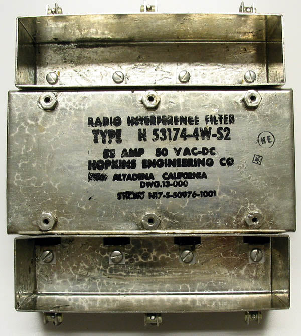 Type H 53174-4W-S2 Radio Interference Filter