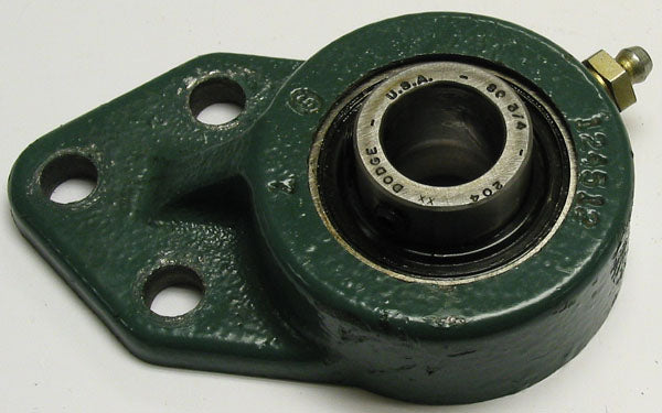 Dodge / Baldor 124512 204 XX Series 3-Bolt Flanged Bearing 3/4 in Bore
