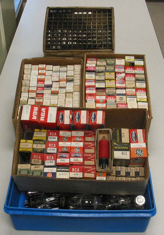 Vacuum Tubes Lot #1 Assorted Lot of Vacuum Tubes (over 350 tubes - (call for pricing)