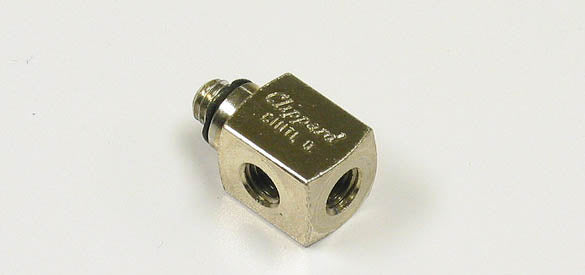 Clippard 15002-4-NP-PKG "X" Fitting Nickel Plated with 10-32 Thread