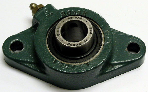 Dodge / Baldor 204 XX Series  2-Bolt Flanged Bearing 3/4 in Bore