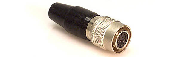 Hirose HR10A-10P-12S / 109-0402-0-73 Micro Bayonet Push Pull 12 Pin Plug 10mm Shell Connector