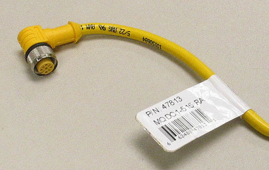Banner MQDC1-5..RA Right Angle M12 Female 5-Wire Connector Sensor Cable Cordset