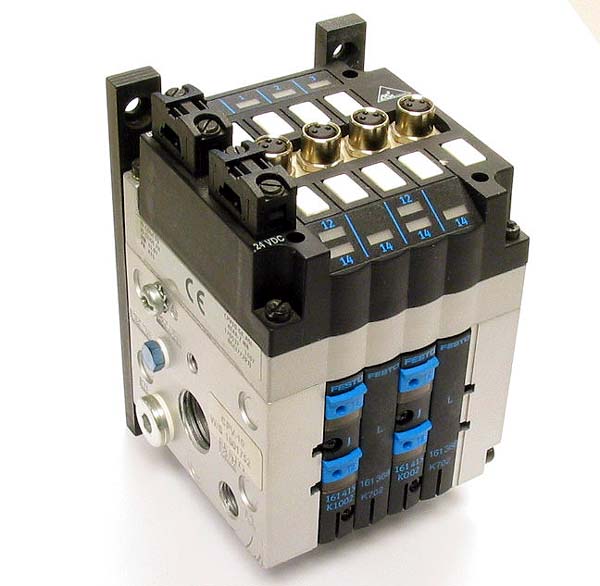 Festo CPV 10-GE-ASI 170537 Compact Valve Terminal for ASi I/O with 161415 / 161414 Valves and 161368 Blanks