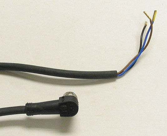 Schunk WK-M8 301 594 Right Angle M8 Female 3-Wire Connector Sensor Cable Cordset with LEDs