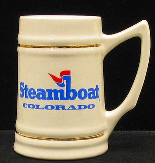 Steamboat Colorado Ski Resort Mug / Stein
