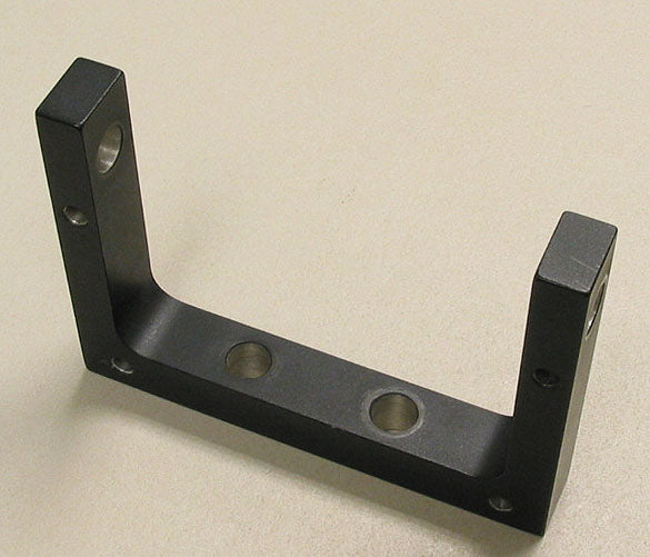 Bracket 3.25" Gap for Mounting M8 Opposing Fiber Optic Beam Sensors