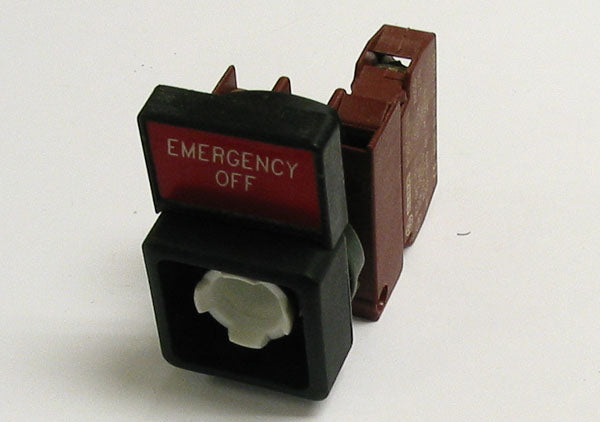 GE CEMA P9B01VN Momentary Push Button Switch Red