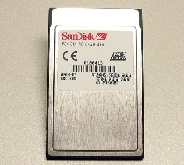 Telemecanique XBT MEM04 ScanDisc PCMCI Memory Card ATA