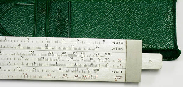 Reiss 3201 Vintage Rietz Spezial 25 cm Slide Rule Version (A)