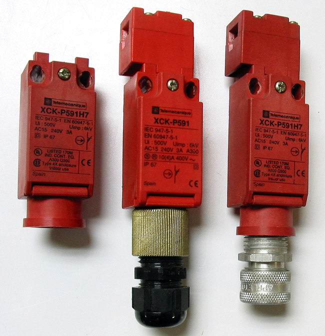 Telemecanique XCK-P591, XCK-H7, XCK-Y01, XCK-Y02, XCK-Y03 Mechanical Safety Interlock Switch