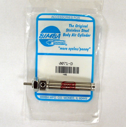 Bimba 0071-D Double Acting Air Cylinder