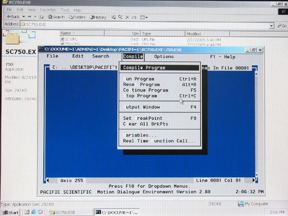 Pacific Scientific ServoBASIC Plus Ver 2.8 Programming Software with Manuals