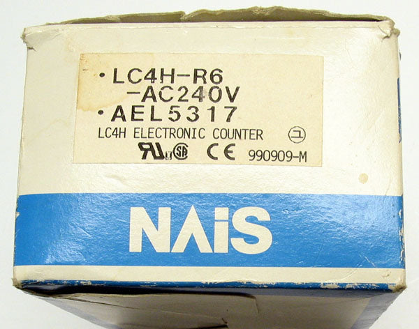 Panasonic NAiS LC4H-R6-AC240V LCD Electronic Counter