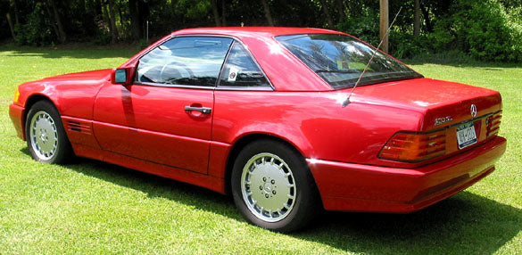 Mercedes Benz MB 1992 92 SL500 500SL Roadster with Both Tops