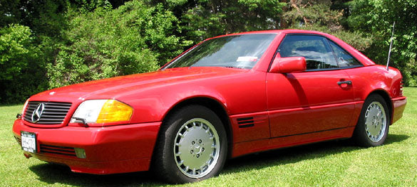 Mercedes Benz MB 1992 92 SL500 500SL Roadster with Both Tops