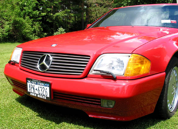 Mercedes Benz MB 1992 92 SL500 500SL Roadster with Both Tops