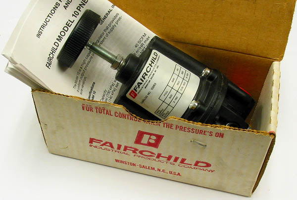 Fairchild 10263 Model 10 High Precision Air Pressure Regulator