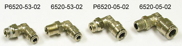 Camozzi 6520 / 6510 Series Quick Disconnect One Touch Plastic Tube Fittings