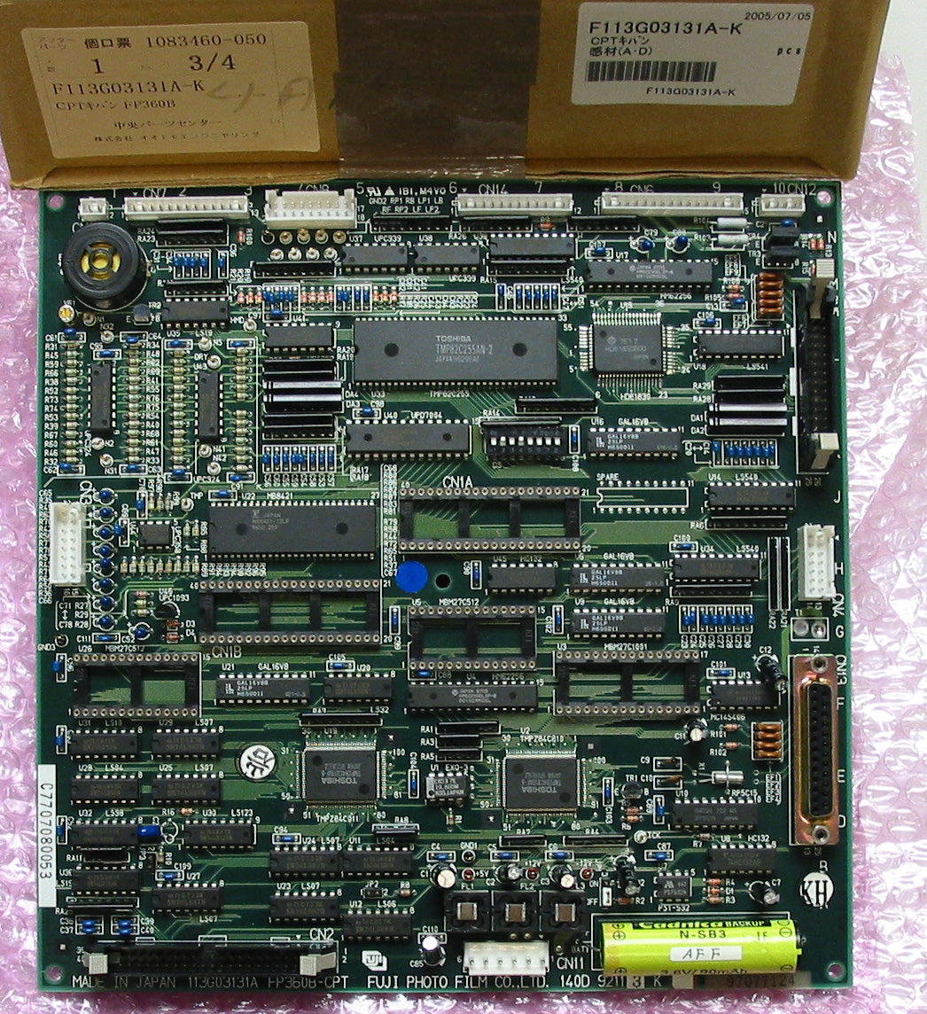 FUJI F133G03131-K Minilab PCB CTP for Film Processor FP360