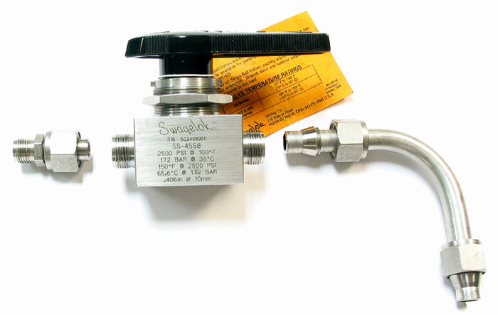 Swagelok SS-45S8 Manual Stainless Ball Valve