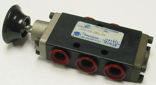 I.S.I. ISI Fluid Power 375-02-081-09 Pneumatic Manual Valve