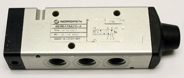 Norgren V61R517AA318JA Pilot Pressure Air Valve