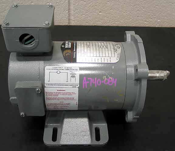 Baldor PM916AT-P / 33-2013Z104 DC Motor (made for Boston Gear)