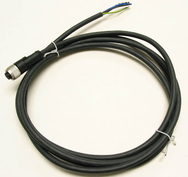 Telemecanique XZC-P1164L2 Straight M12 Female 5-Wire Connector Sensor Cable Cordset