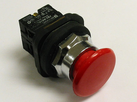 Telemecanique ZB2-BE101 / 102 Momentary Emergency Push Button Switch 30mm