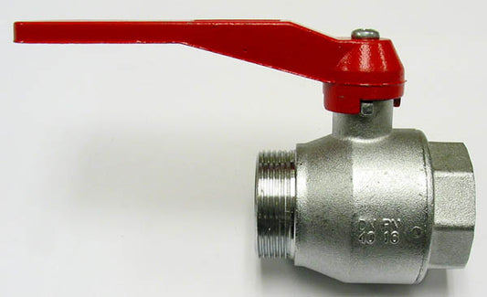 In-Line Ball Valve 	Made in Italy 1-1/2" NPT