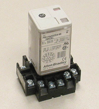 AB Allen Bradley 700-HA33Z24-99 General Purpose Relay with Base