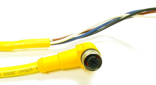 Turck WK 4.4T-* / Escha WWAK4-../P00 Right Angle M12 Female 4-Wire Connector Sensor Cable Cordset