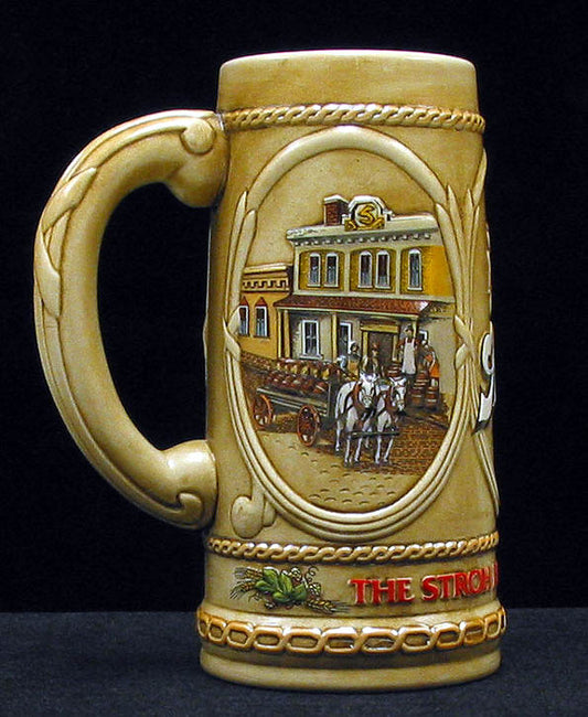 Stroh's 1st in Heritage Series I 1984 Collectable Stein