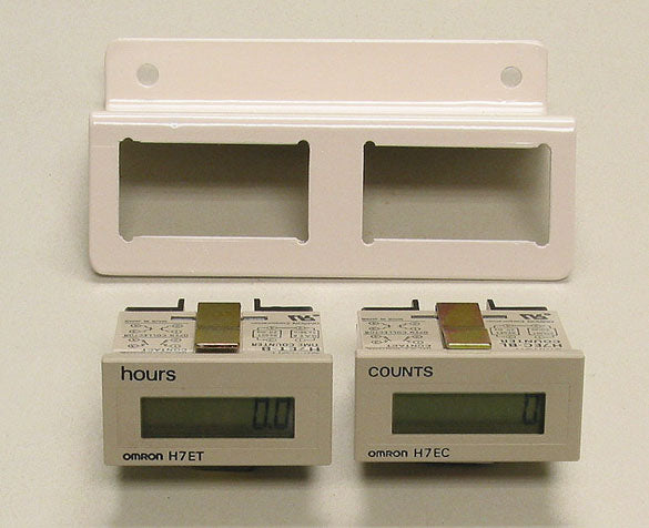 OMRON H7EC-BL & H7ET-B Event Counter & Time Counter w/Bracket