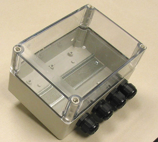 Electrical Box Enclosure with Clear Polycarbonate Cover